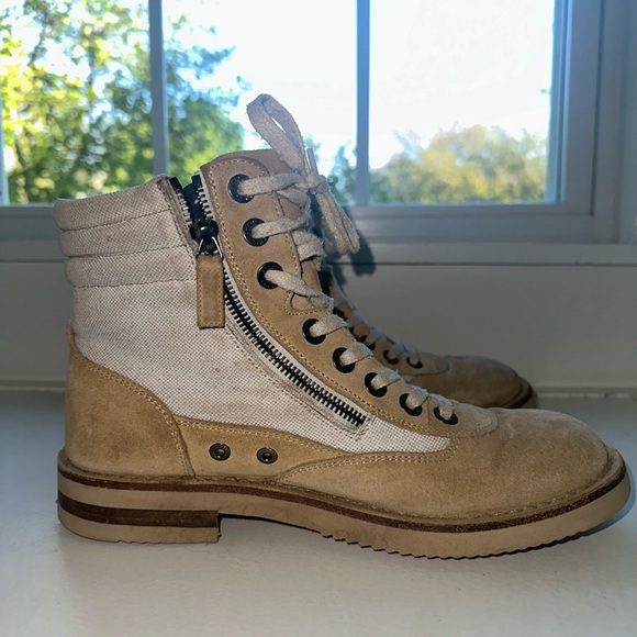 Chanel combat boots with zipper - Picture 7 of 12